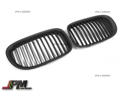 2009-2015 F01 F02 BMW 740i 750i 760i Matte Black Front Hood Kidney Grill Grille