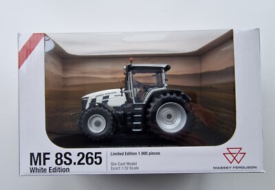 UH MASSEY FERGUSON 8S.265 WHITE EDITION TRAKTOR MASSSTAB 1:32 - LIMITED EDITION