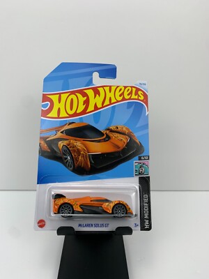 ホットウィール EURO SPEED McLaren Solus GT Hot Wheels McLaren Solus GT (white #250/blue #70) Color
