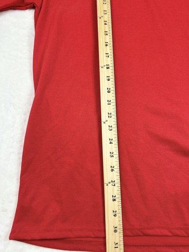 Camiseta CR-24 Bordo Cromato Para Hombre Nunca Te Renuncias Roja Repujada Talla 2XL Nueva - Imagen 11 de 13