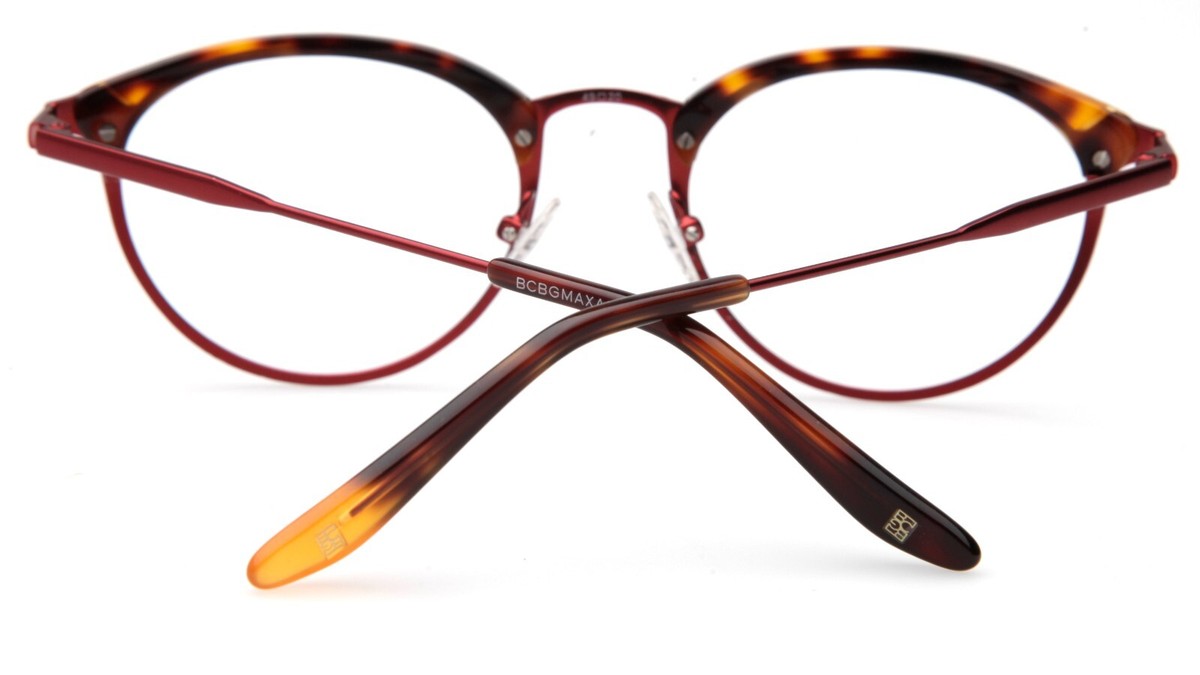 NEW BCBGMAXAZRIA ASTRID Wine EYEGLASSES FRAME 49-20-135mm 