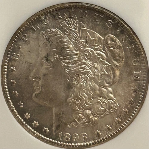 1898 O MORGAN SILVER DOLLAR -- NGC MS65