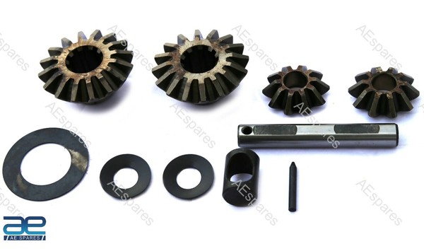 Gear Set Side Gear & Pinion Matte FüR Mahindra Jeeps MM 540 FJ 460 @ UK-image