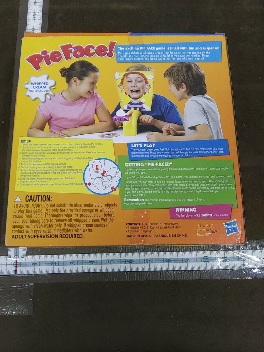 Pie Face Game Board Family Rocket Games Funny Exciting Toys Pie Face Game Board Family Rocket Games Funny Exciting Toys