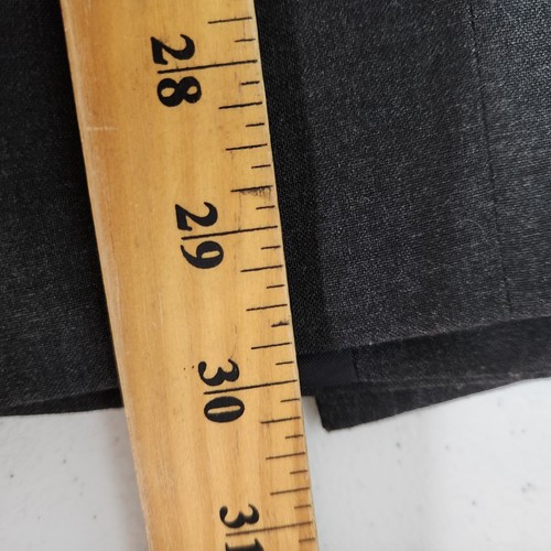 Macways Tuxedo Blazer Jacket Mens 38 Gray Sports Coat Double Breasted Peaked - Picture 10 of 14