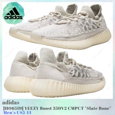 adidas YEEZY Boost 350V2 CMPCT Slate Bone HO6519 Men's US5-14 NEW