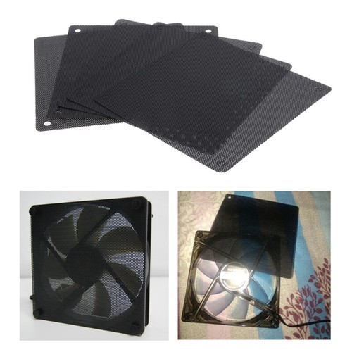 Computer Chassis Fan Dust Filter Mesh PVC Computer PC for Case Fan Dust Proof Fi - Afbeelding 5 van 8