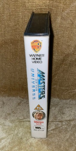 MASTERS OF THE UNIVERSE (1987) ORIGINAL VINTAGE VHS VIDEO CASSETTE PES37159 HTF - Imagen 4 de 8
