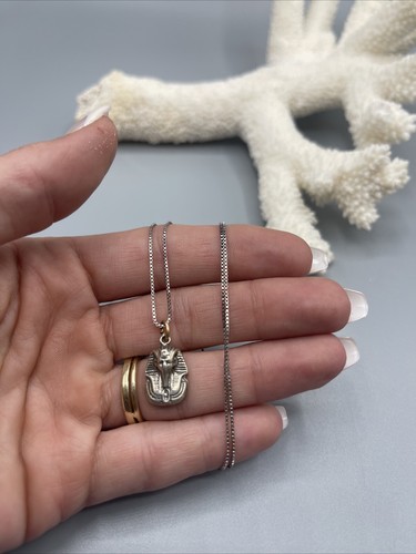 Impresionante collar de plata de ley 925 con colgante hermoso collar #T94 - Imagen 3 de 14