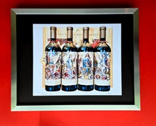 💎 ALEXANDER DULAC | CATENA ZAPATA MALBEC Hand Signed Print Edof10 | COA