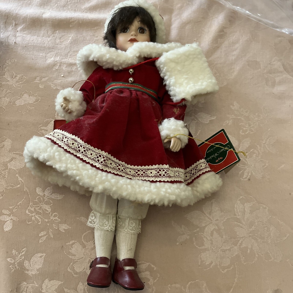 AVON クリスマス　サンタ　置物　Porcelian Doll ビンテージ AVON クリスマス サンタ 置物 Porcelian Doll ビンテージ