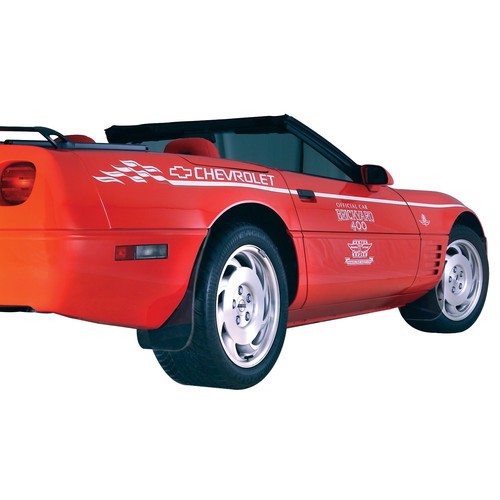Aletas de barro para 1990-1995 C4 Corvette ZR1 ABS protectores contra salpicaduras delanteros y traseros - Imagen 3 de 5