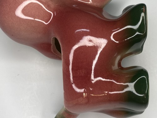Hull Pottery Dog Pink Puppy Planter Big Sad Eyes Cocker Spaniel 1950s Vintage - Picture 23 of 23
