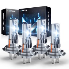 For Hyundai Tiburon 2003-2006 - 4x 6000k White Led Headlight High Low Beam Bulbs For Hyundai Tiburon 2003-2006 - 4x 6000k White Led Headlight High Low Beam Bulbs