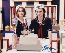 MAYA HAWKE signed Autogramm 20x25cm STRANGER THINGS in Person autograph ACOA