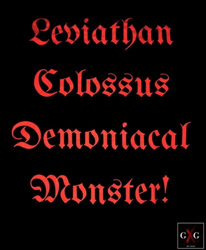 CARACH ANGREN cd lgo LEVIATHAN MONSTER Official L/S SHIRT XL New franckensteina - Picture 3 of 4