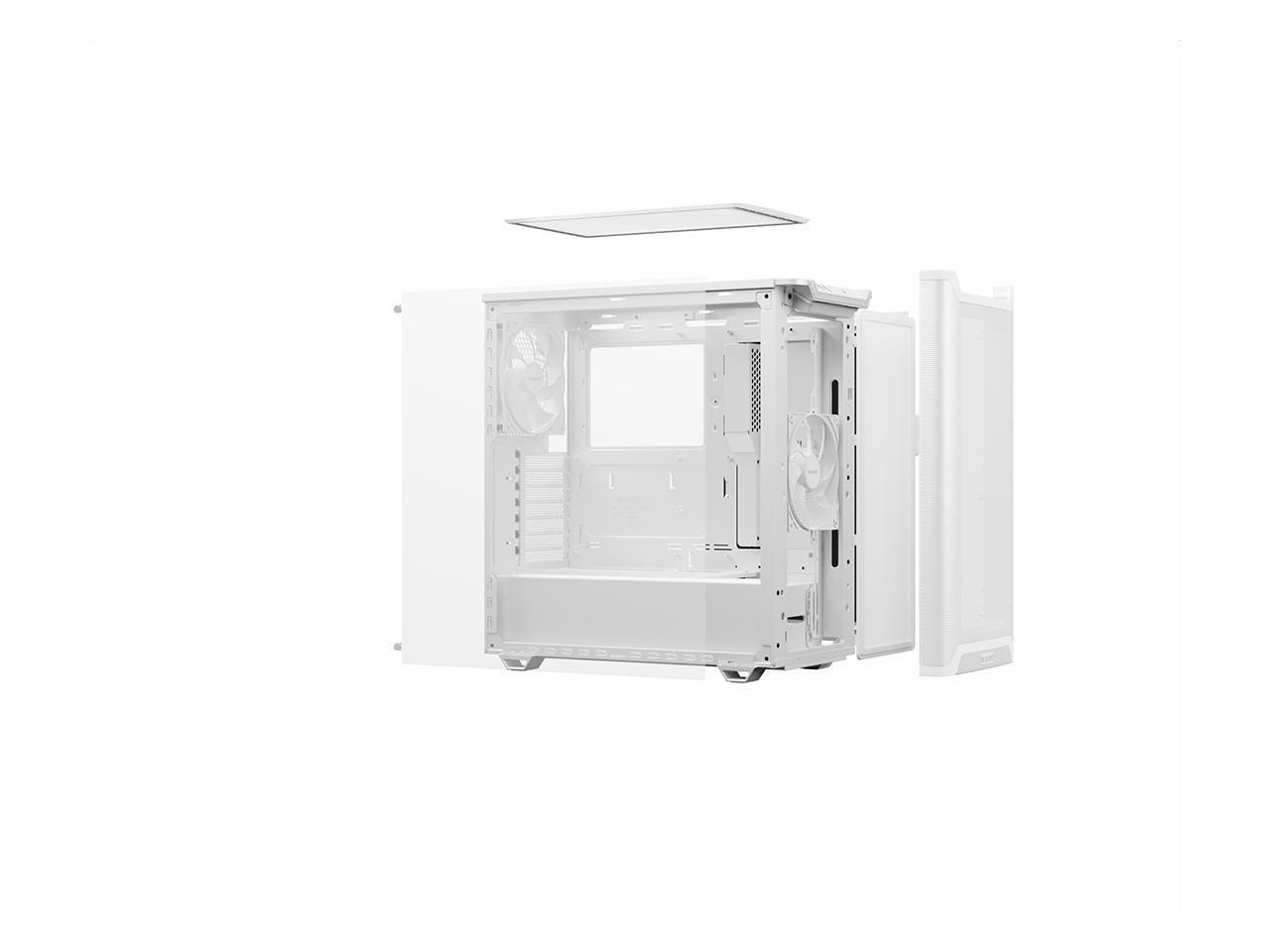 соблюдайте тишину Корпус для компьютера PURE BASE 501 Airflow White ATX Full Tower 14590₽