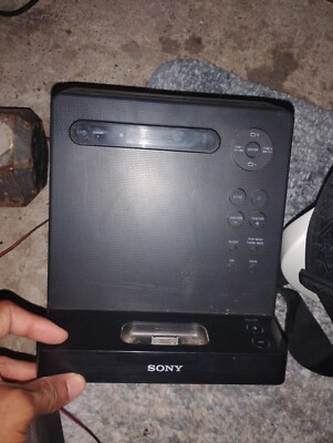 Sony CMT-LX20i Micro Hi-Fi AM/FM CD iPod Dock Stereo System. No Speakers/ Remote