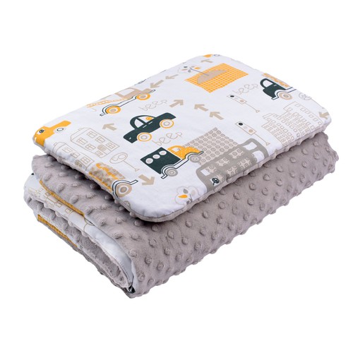 2 PIECE BABY BLANKET PLUS FLAT PILLOW BEDDING SET COT BED MOSES BASKET CRIB PRAM - Picture 42 of 62