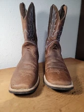 Ariat Western Men's Boots Size 10.5 D 10011801 Distressed Leather