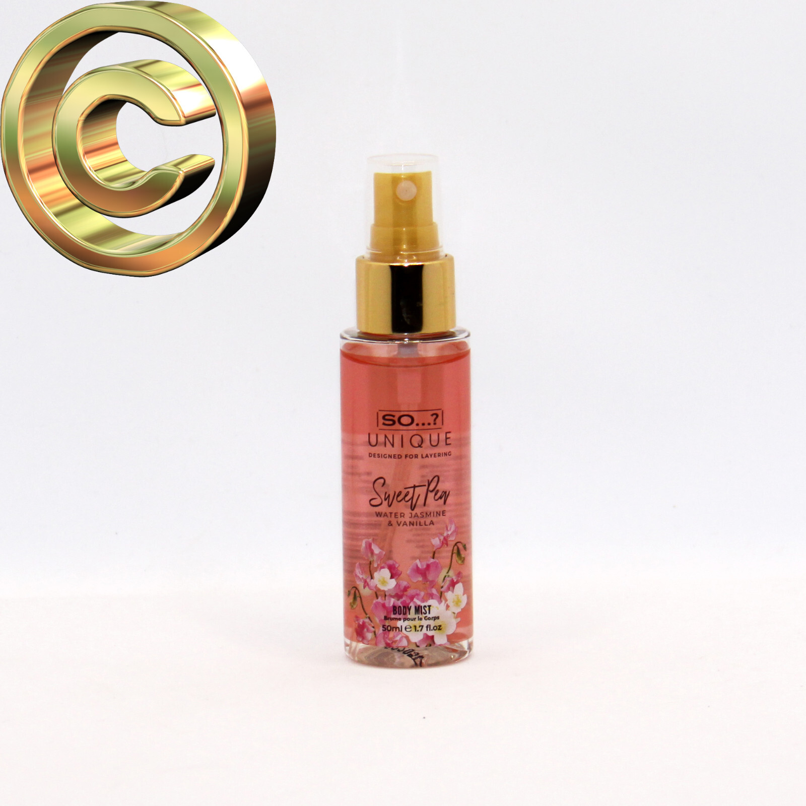 So.? Unique Women Body Mist 4 Piece Gift Set 2022. 4 x 50ml Womens Body