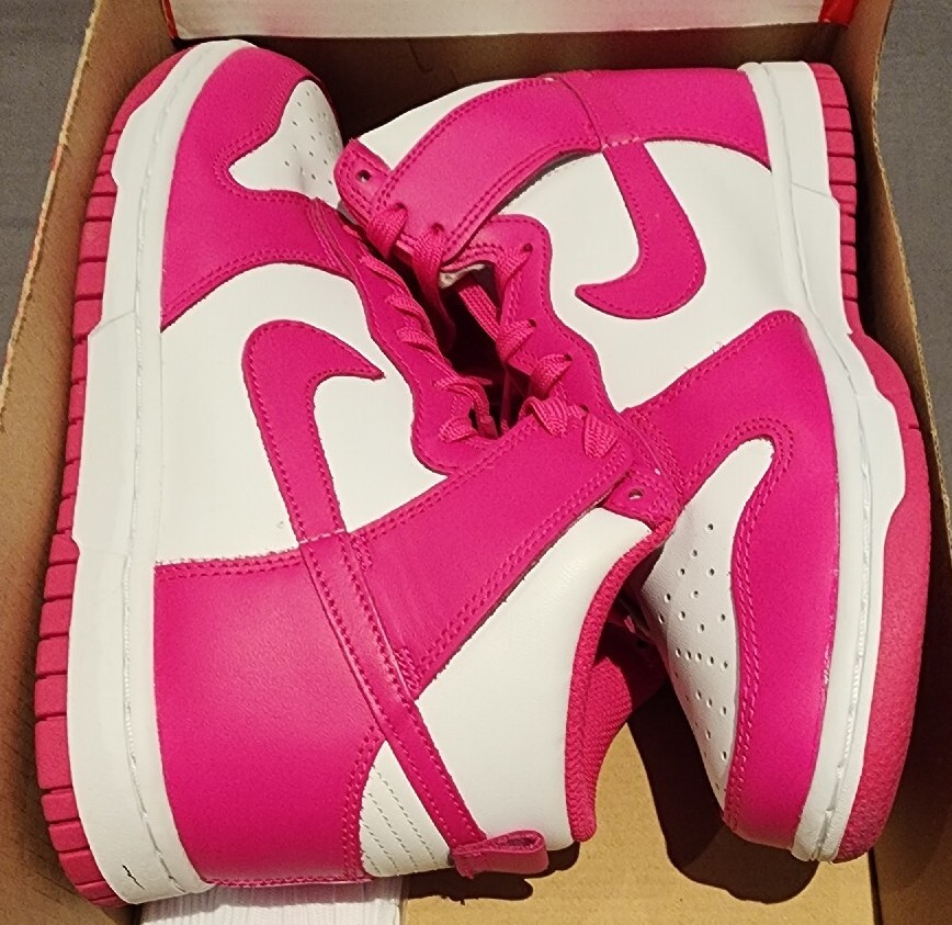 Nike Dunk High Pink Prime DD1869-110 Women's Size 8 | eBay Nike Dunk High Pink Prime DD1869-110 Women's Size 8 | eBay