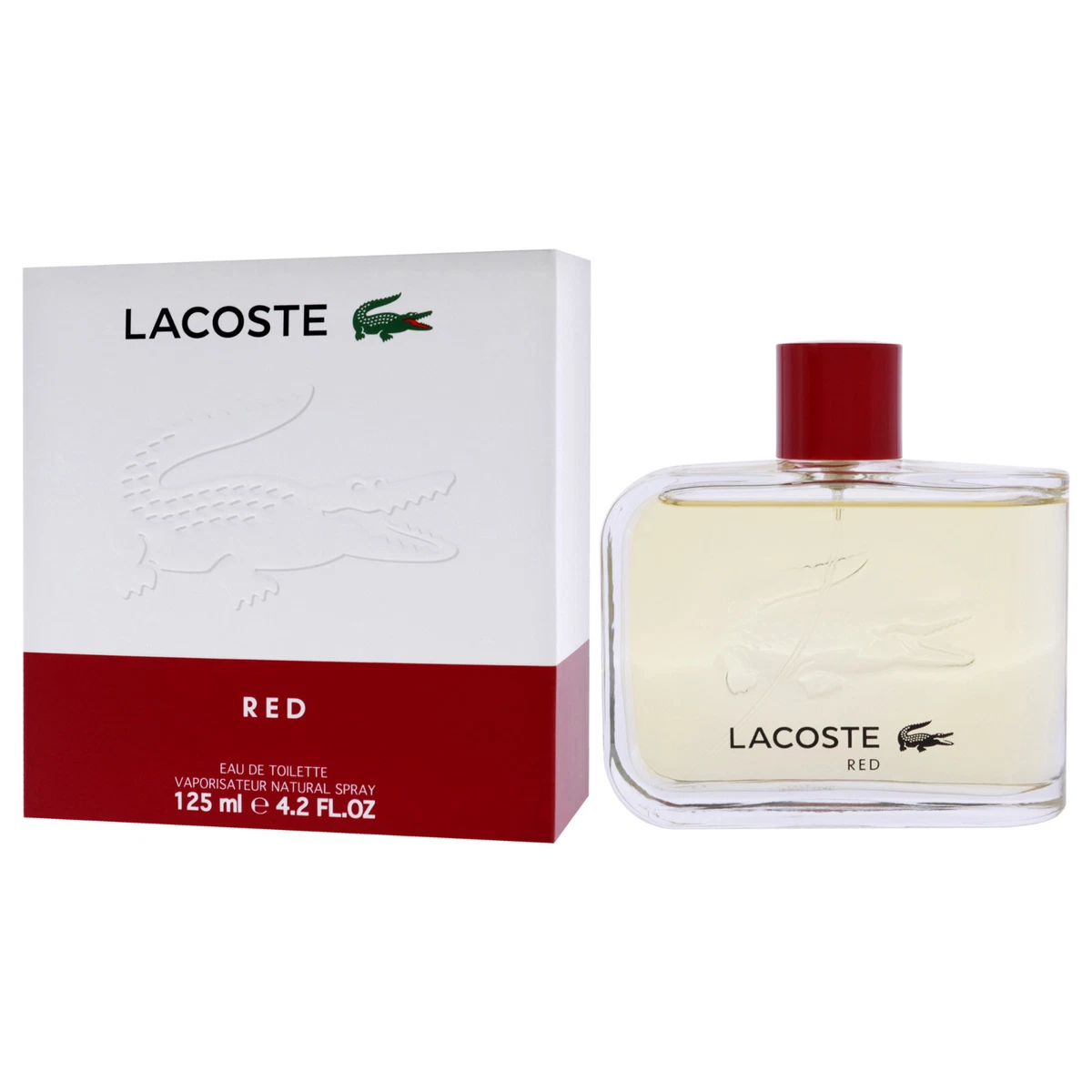 Lacoste red men's fragrance hot sale