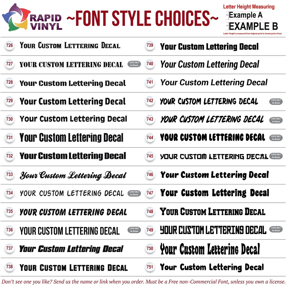 Custom Reflective Vinyl Lettering Decal Sticker Car Van Truck Trailer Window + - Image 3 of 4