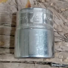 Snap On 3/8" Drive 6-Point Metric 19 mm Flank Drive Shallow Socket FSM191