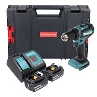 Makita Ddf 485 SFJ-R Akku Bohrschrauber 18 V 50 Nm + 2X Akku 3,0 Ah + Lader