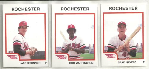 1987 Pro Cards Rochester Red Wings 27-card Minor League Team Set  Ron Washington - Picture 1 of 1