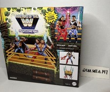 Masters of the WWE Universe Fright Zone Ring Playset the HORDE NWO Nash Hall MIP