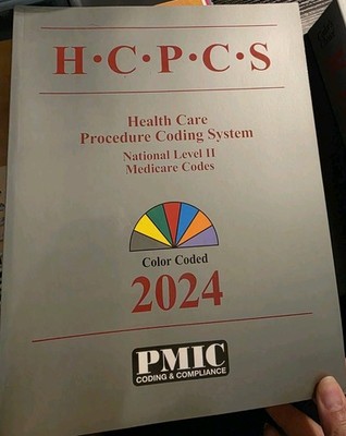 HCPCS 2024 National Level II Healthcare Procedure Coding System Paperback