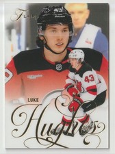 2025-26 UPPER DECK FLAIR LUKE HUGHES NEW JERSEY DEVILS #78