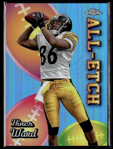 2024 TOPPS CHROME REFRACTOR HINES WARD PITTSBURGH STEELERS #CAE-HW - Picture 1 of 2