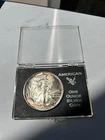 1989 American Silver Eagle 1oz MONSTER Toning Toned 🌈 Uncirculated ￼