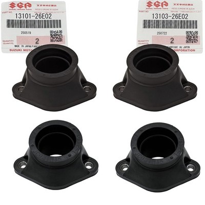 Original Vergaser Ansaugstutzen Set für Suzuki GSF 600 650 GSX 750