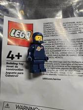 2X Earth Or Dark Blue LEGO spaceman Legit Minifigure