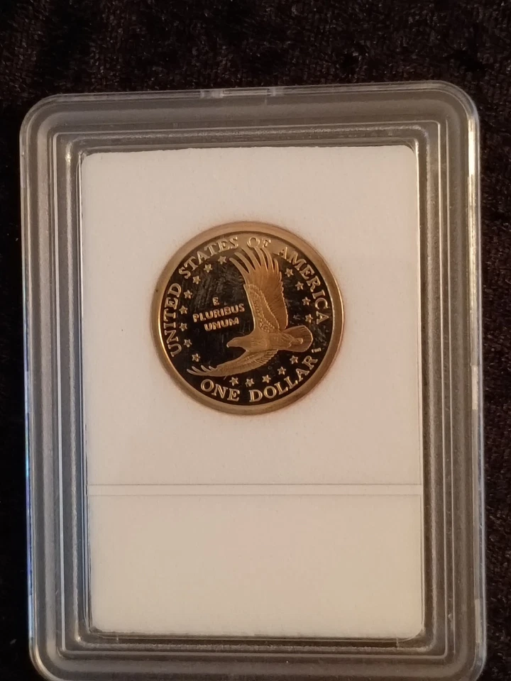 2006 S Native American Sacagawea Dollar Gem Deep Cameo PROOF US Mint Coin $ ! - Image 2 of 2