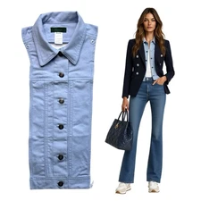 NWT Brunne Drill DICKEY Zip Attachable with Veronica Beard Blazers 00-14