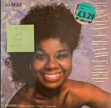 Randy Crawford Almaz / Desire Vinyl Record 12" VG/G+ W8583T 1986