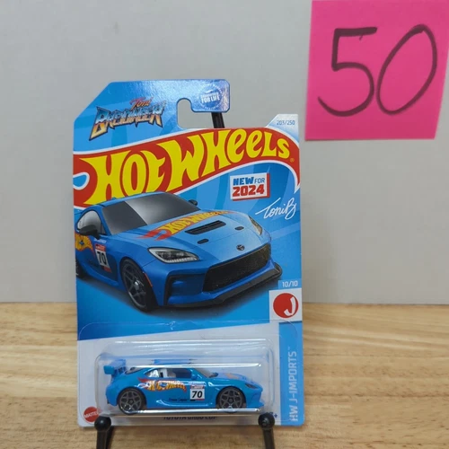 Hot Wheels 2024 HW J-Imports 10/10 203 Toyota GR86 Cup BLUE GY5 TONI BREIDINGER