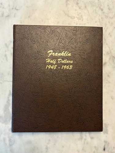 Dansco Franklin Half Dollar Archival Album 1948-1963 - #7165