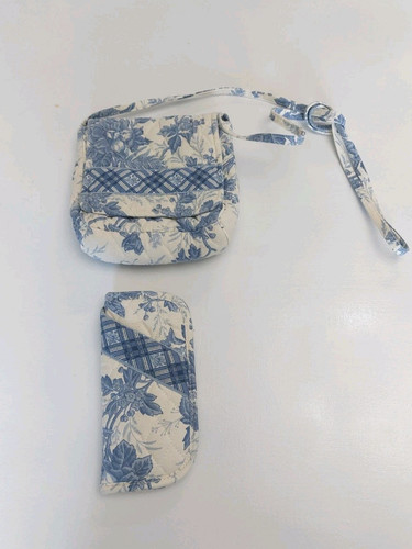 Vera Bradley Vintage Blue Toile Set NWOT - Picture 1 of 4