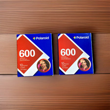 Two Vintage Polaroid 600 Instant Film Packs exp. 05/06 20 Photos Total NIP