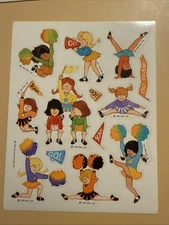 Vintage Stickers Sheet