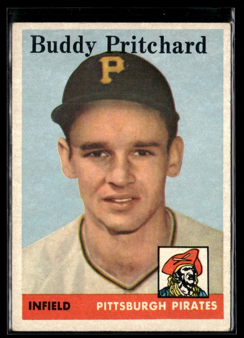 1958 Topps Buddy Pritchard Rookie Pittsburgh Pirates #151