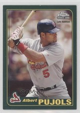 2006 Topps Rookie of the Week Card Shop Promotion Albert Pujols #6 12ka. rookie card picture
