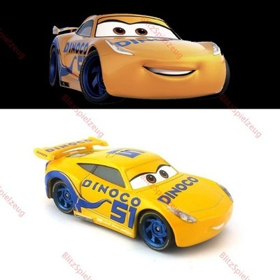 Disney Pixar Cars 3 Rust-eze Nr. 51 Cruz Ramirez Metall-Spielzeugauto Geschenk