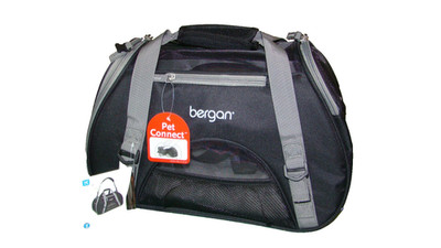 Bergan Black/Gray Pet Comfort Carrier Small (10lbs.), NWT Airline